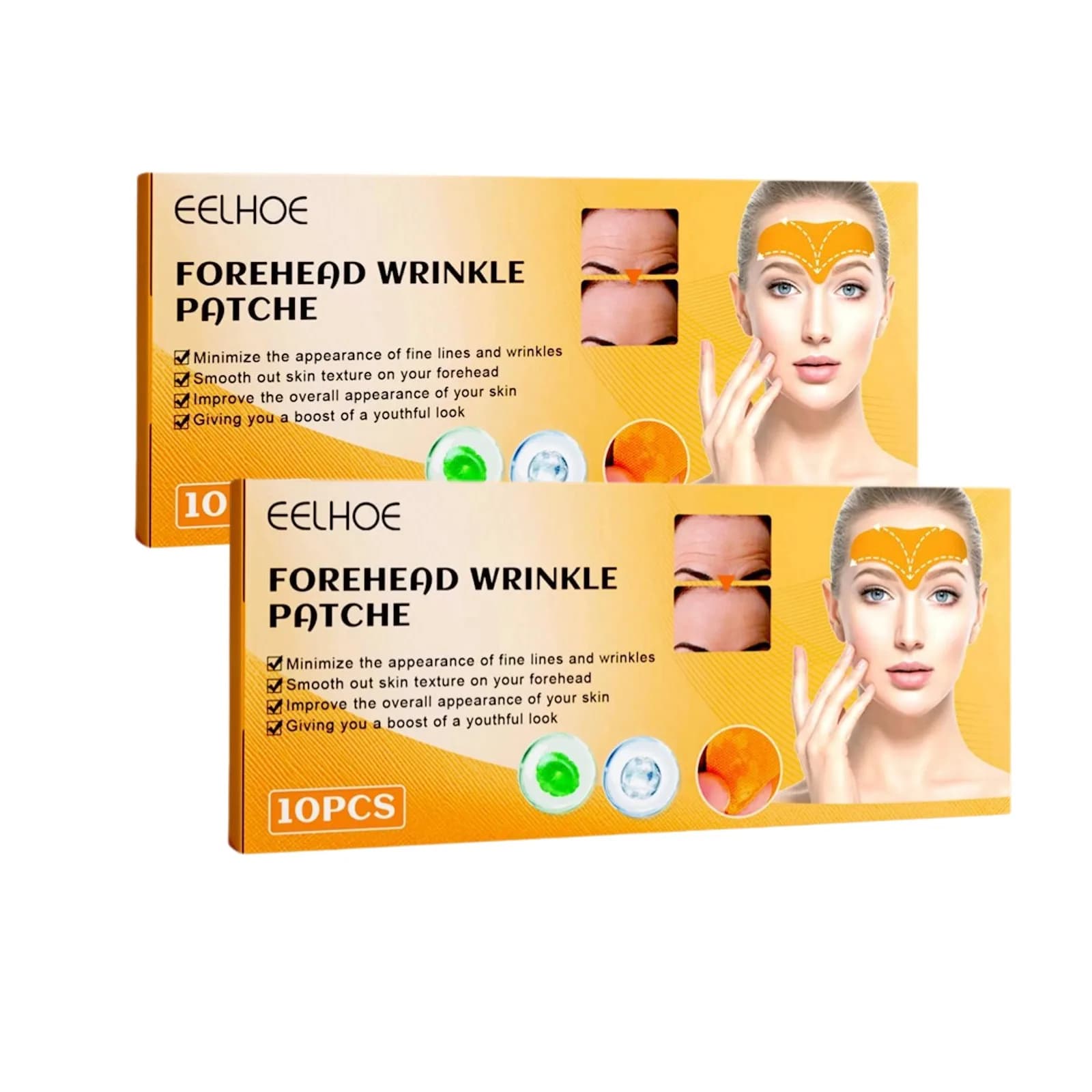 collagen gel forehead wrinkle patch — image 8