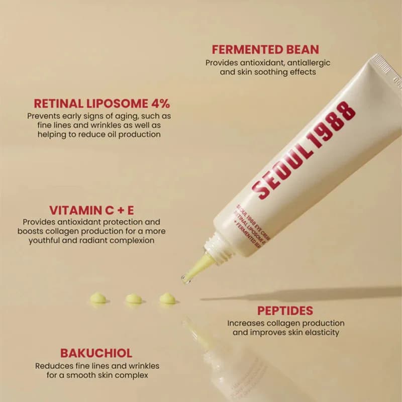 Retinol face serum bottle with black ginseng and vitamin C — image 6