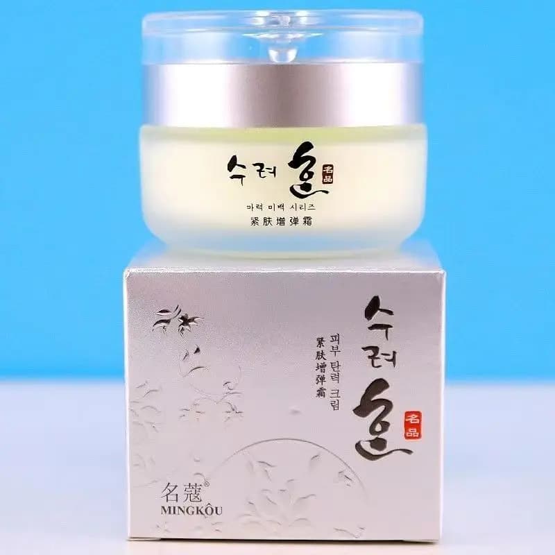 Korean collagen firming and lifting face cream tube — image 1
