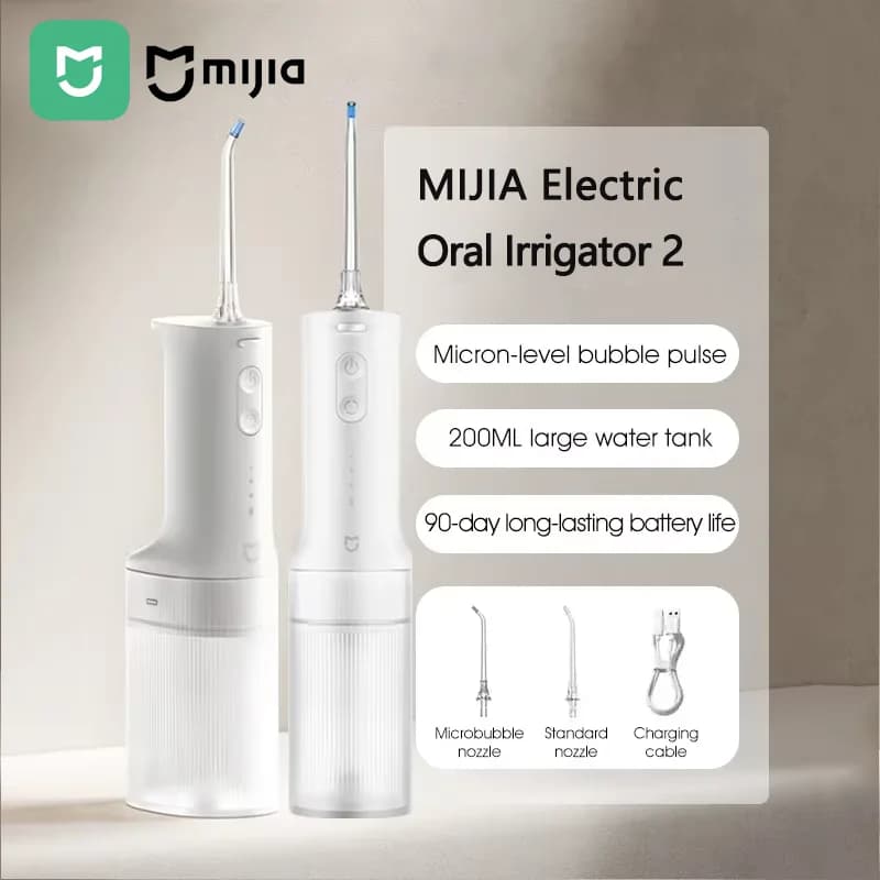 Mijia Portable Electric Oral Irrigator 200 ml, 3 Modes