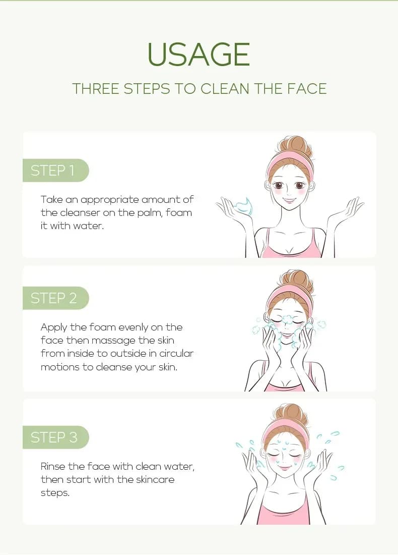 Vitamin C facial cleanser foam — image 6