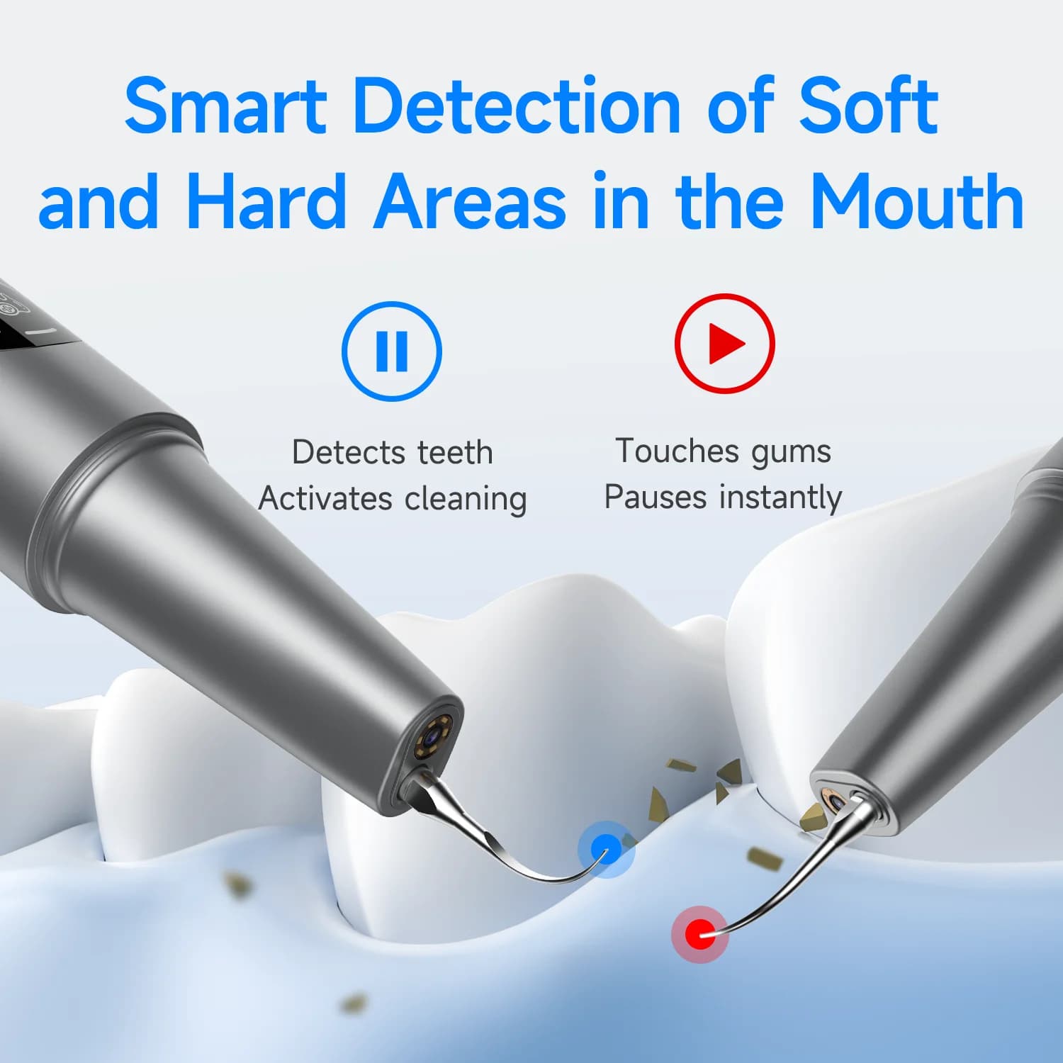 ultrasonic dental scaler with LED light — image 3