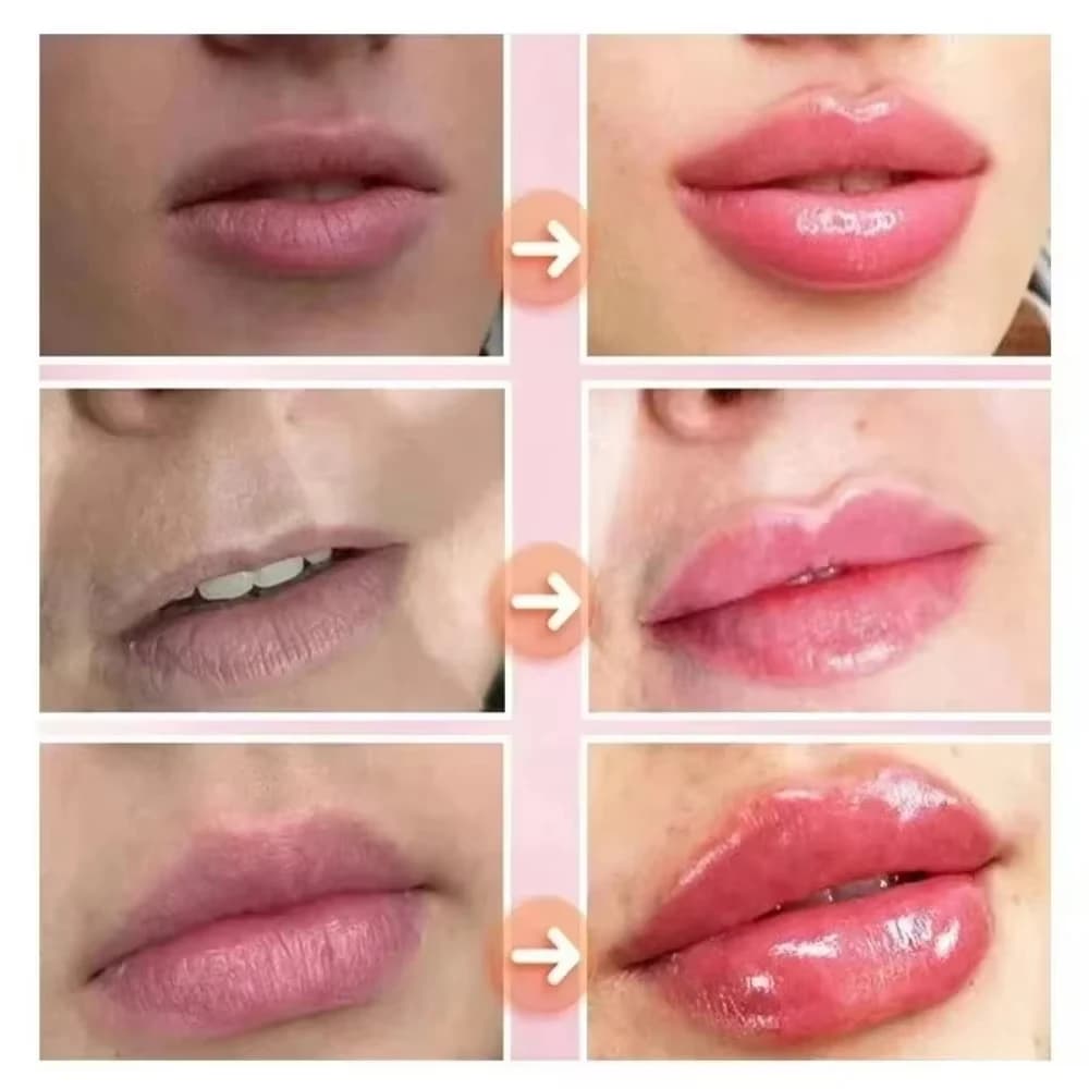 lip plumping serum bottle with hyaluronic acid — image 3