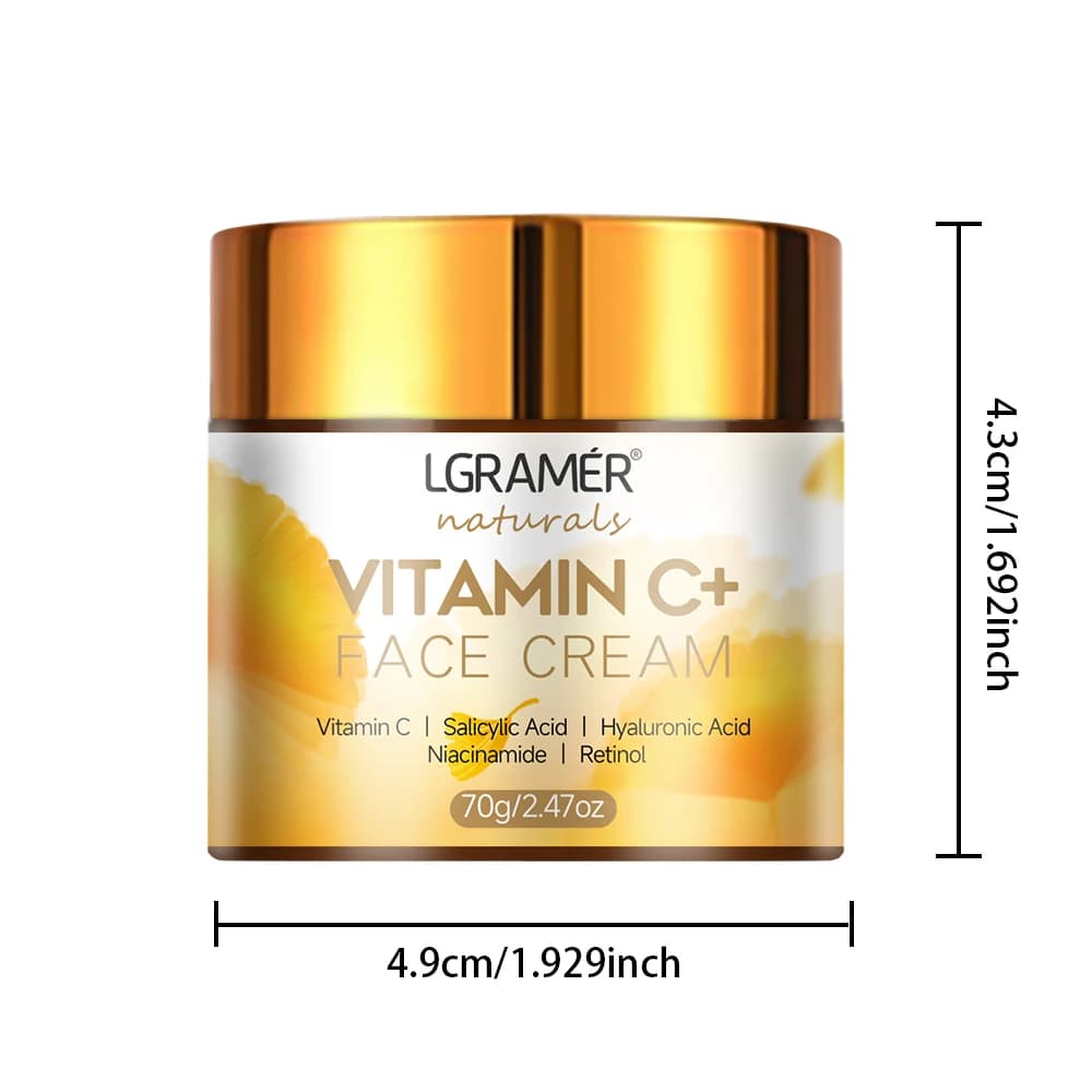 Vitamin C and Retinol face cream tube — image 6
