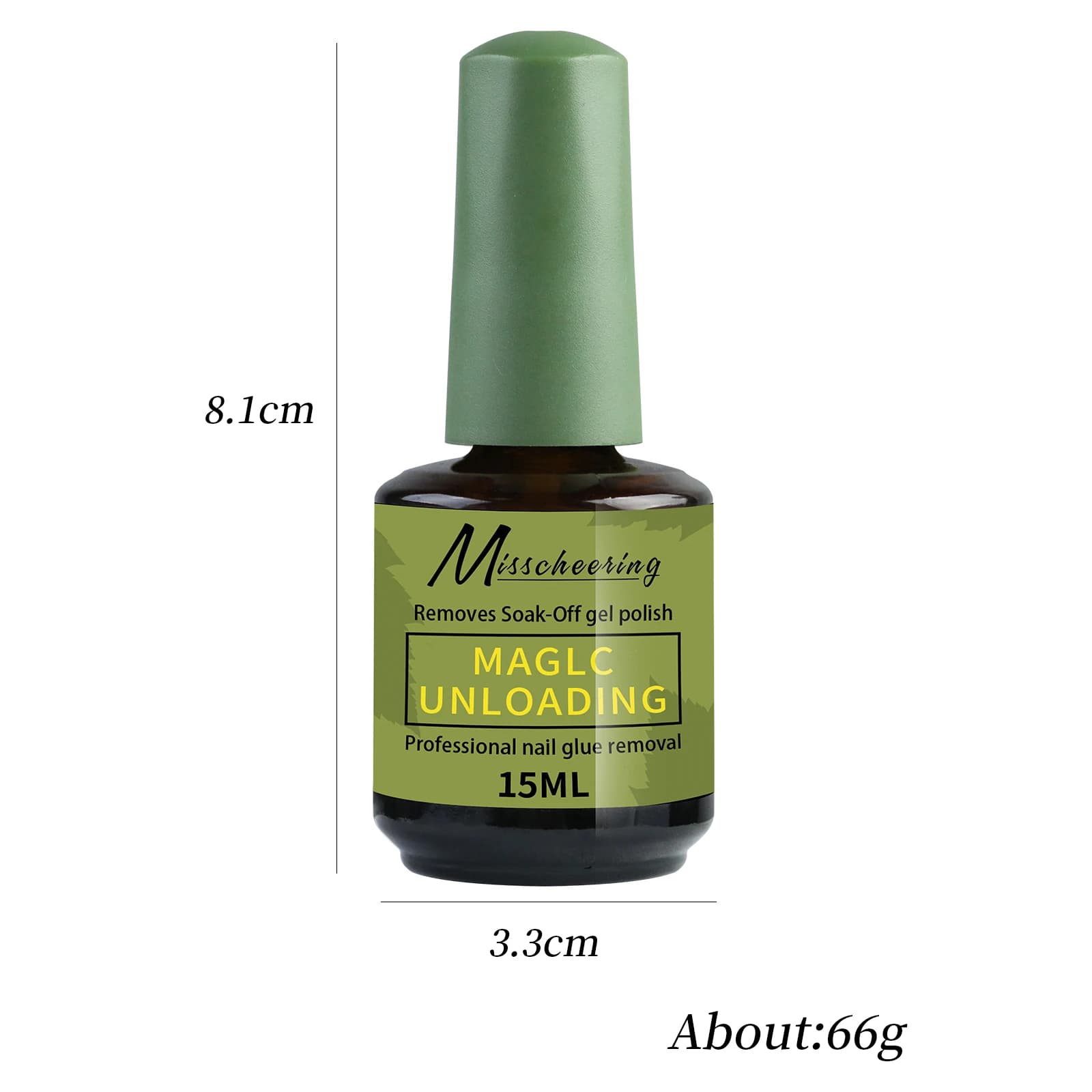 Misscheering 15ml Magic Fast Nail Gel Polish Remover Clean UV — image 6
