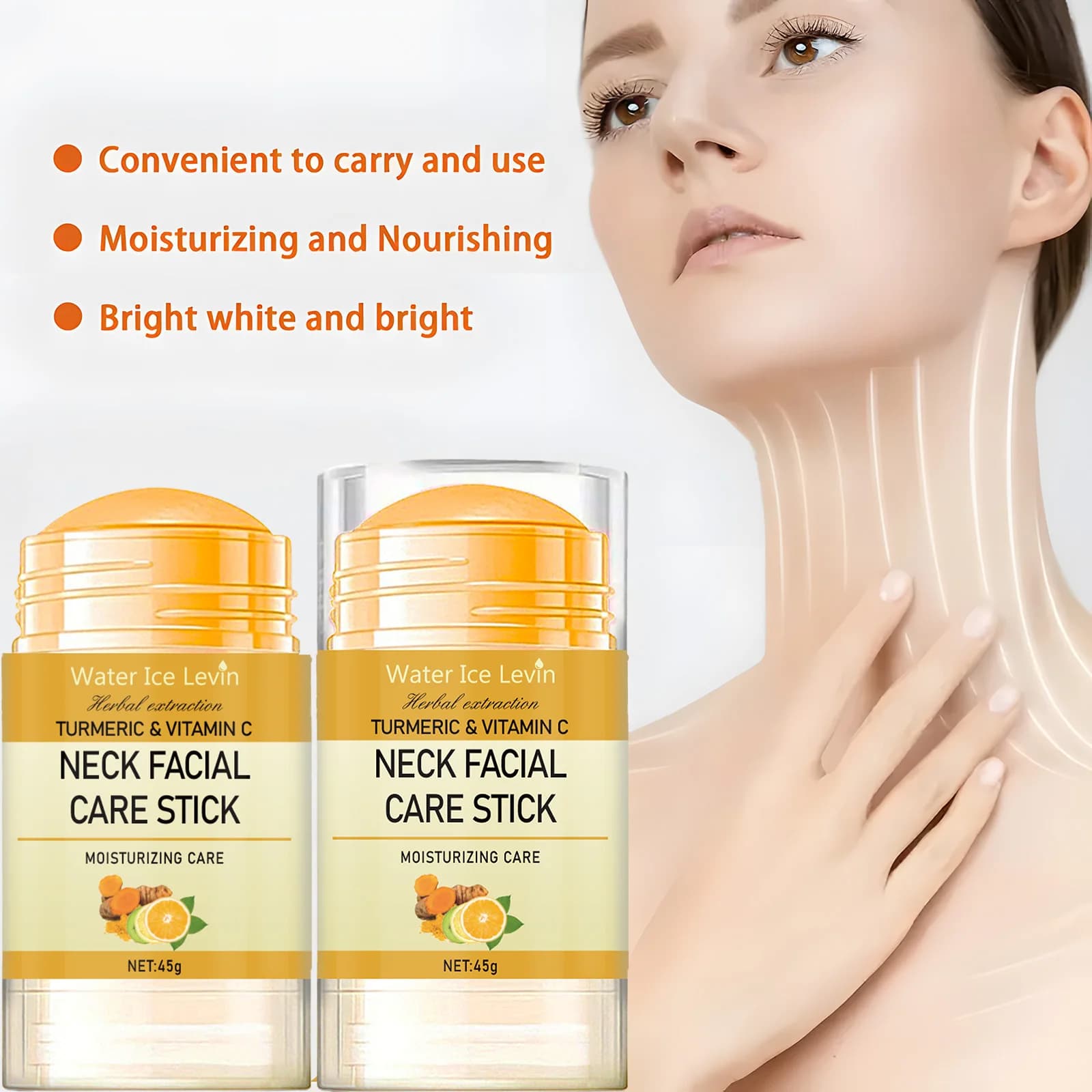 Turmeric and vitamin C neck care stick — image 3