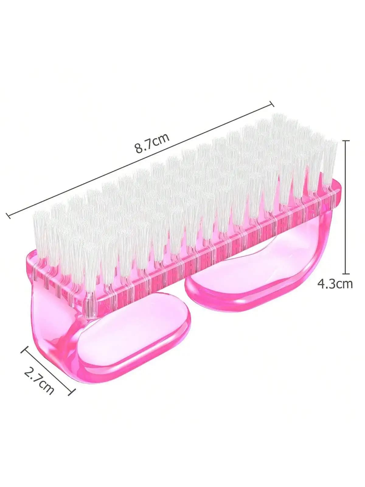 four-piece nail art tools set with brushes and cuticle pusher — image 6