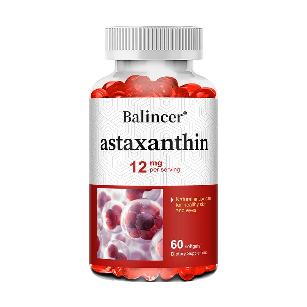 bottle of natural astaxanthin 12 mg capsules — image 7