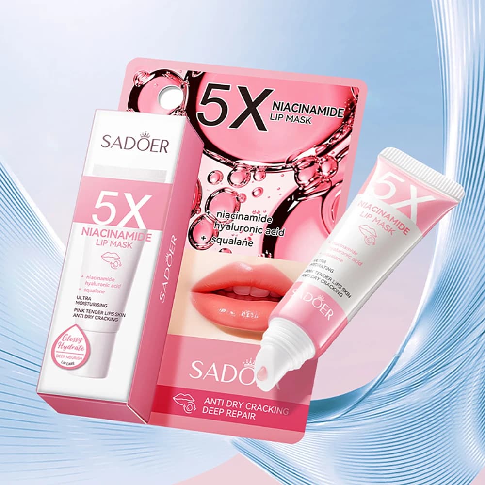 Niacinamide plumping lip mask tube — image 6
