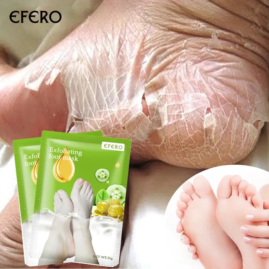 exfoliating foot mask pedicure socks — image 2