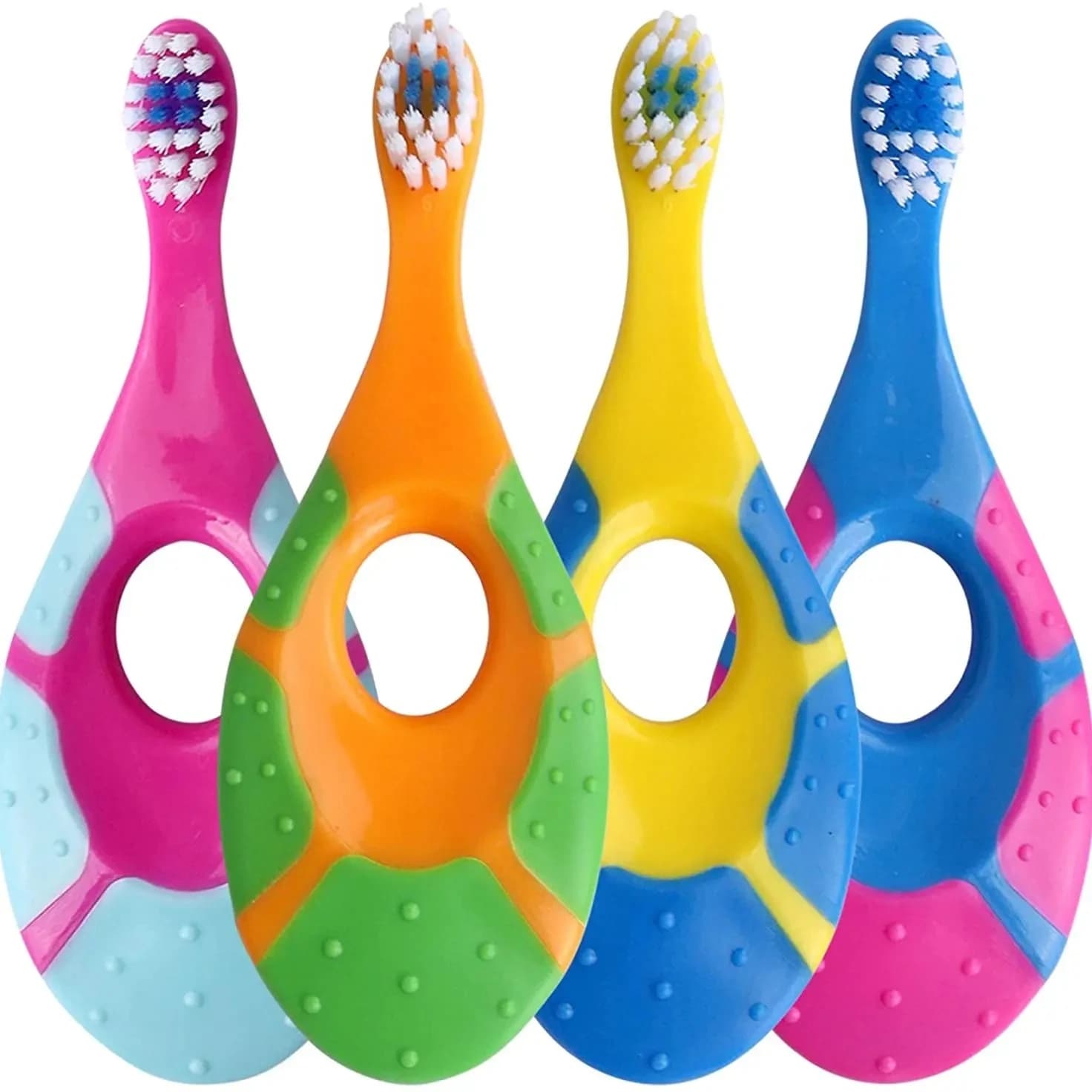 soft-bristle BPA-free toothbrush for toddlers — image 1