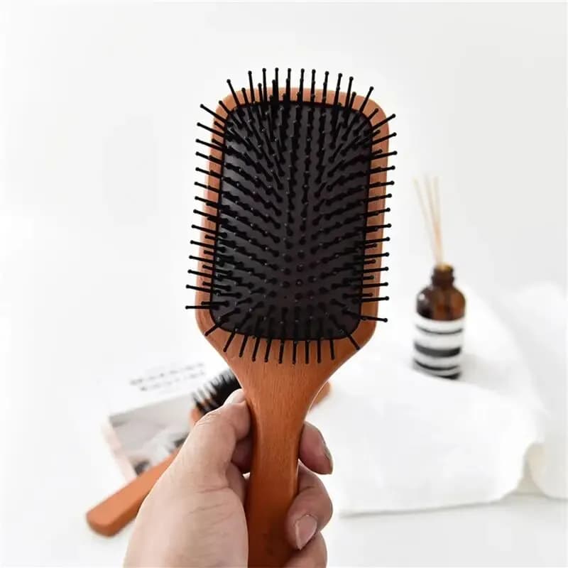 wooden scalp massage comb — image 5