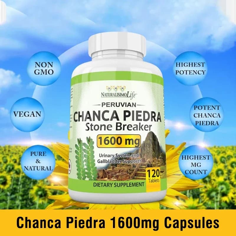 bottle of Chanca Piedra kidney support supplement — image 4