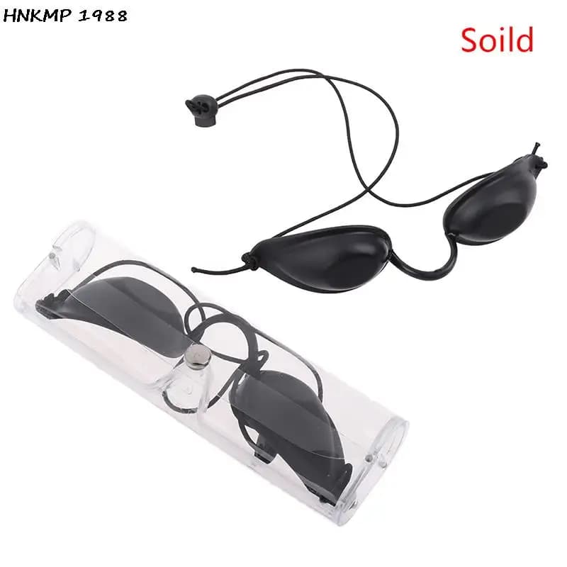 soft red and blue light blocking eye patch goggles — image 8