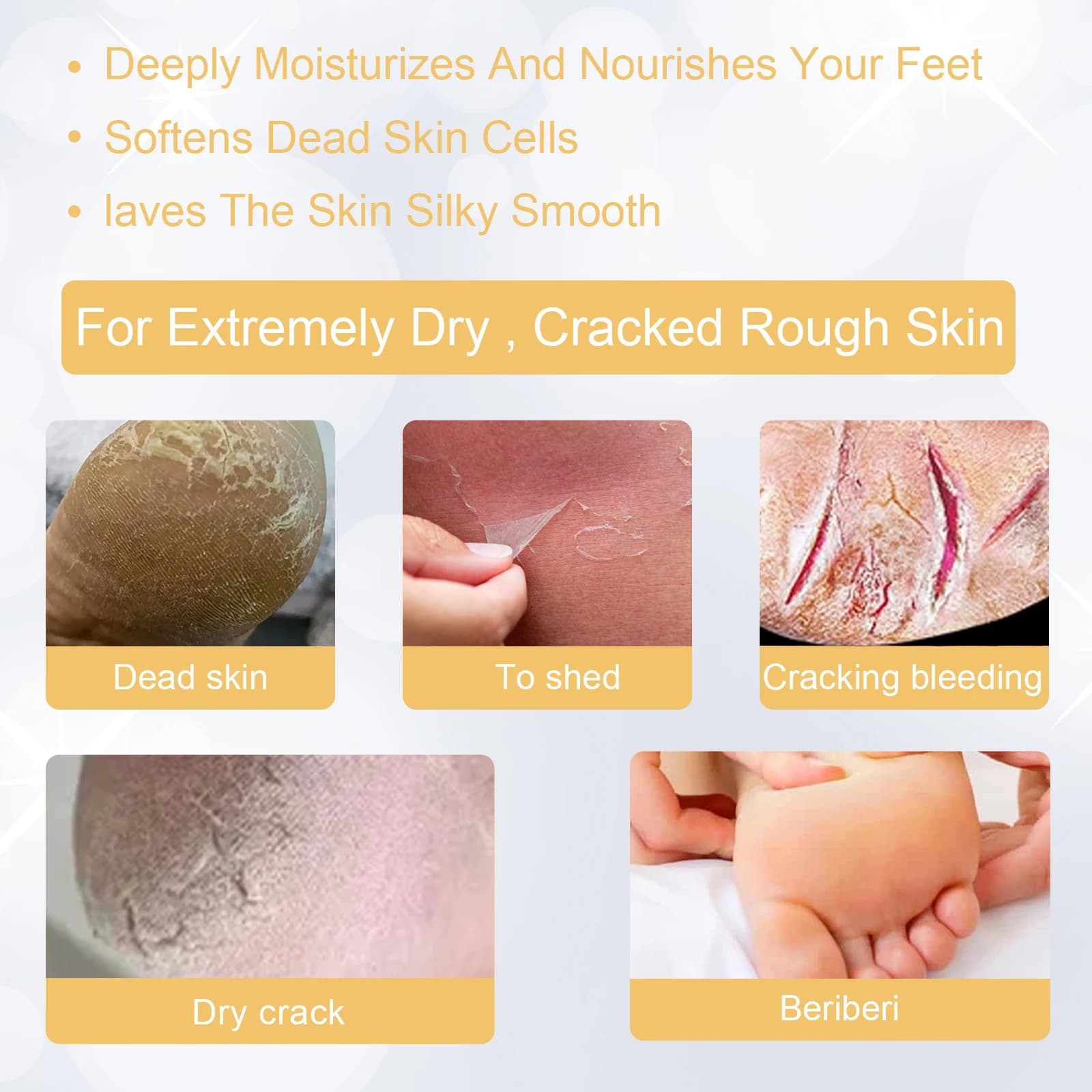 foot exfoliating spray bottle — image 4