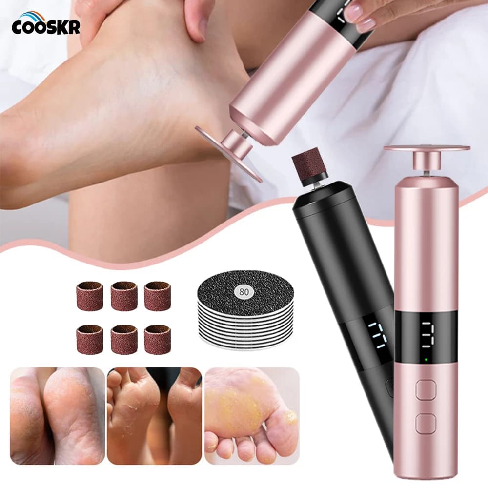 Rechargeable Electric Foot Callus Grinder