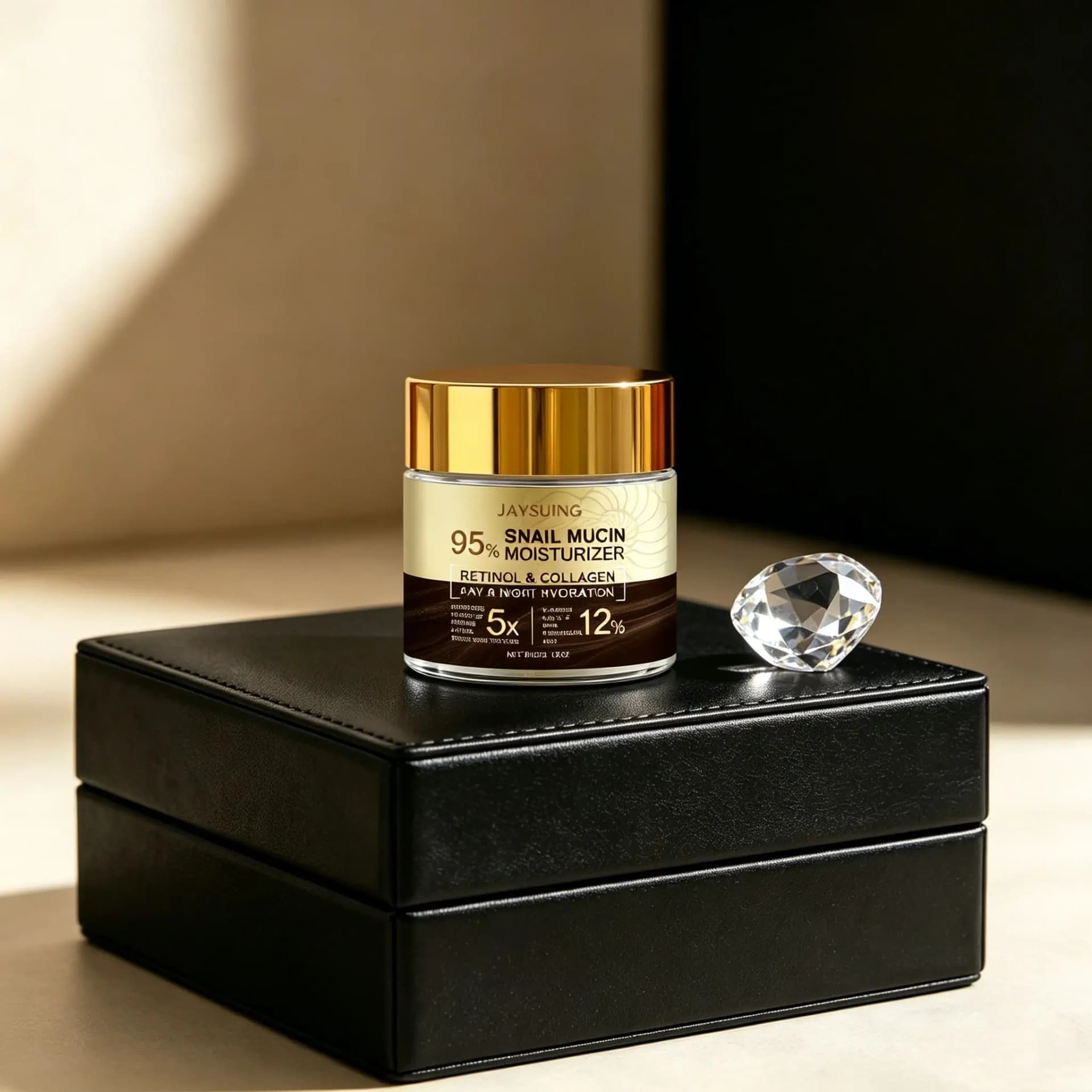 snail mucin moisturizer jar with collagen — image 3