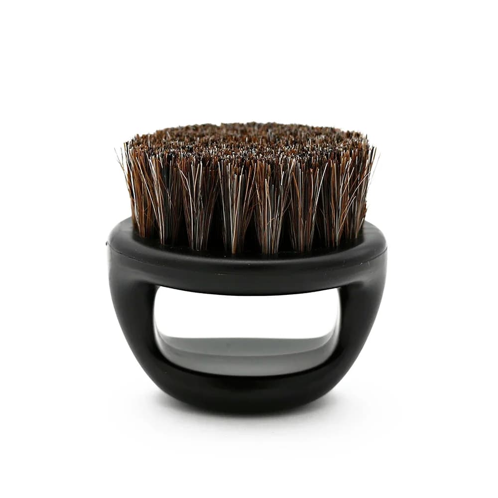 anti-static boar bristle dust brush for beard and hair — image 1