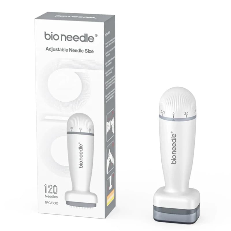 Adjustable Derma Stamp with 120 Microneedles