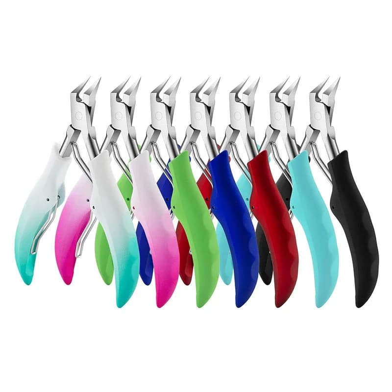 Sharp stainless steel ingrown toenail and cuticle nipper — image 6