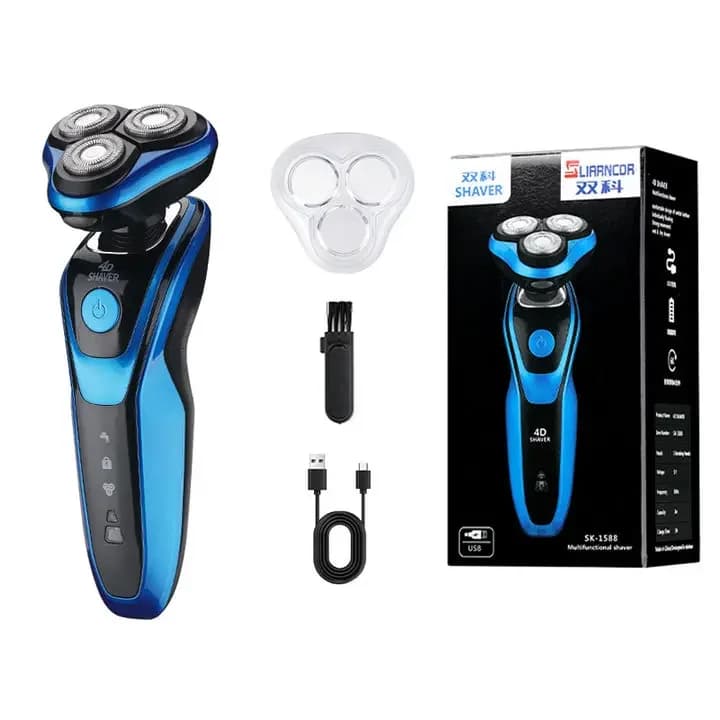 waterproof 3-in-1 USB rechargeable electric shaver — image 7