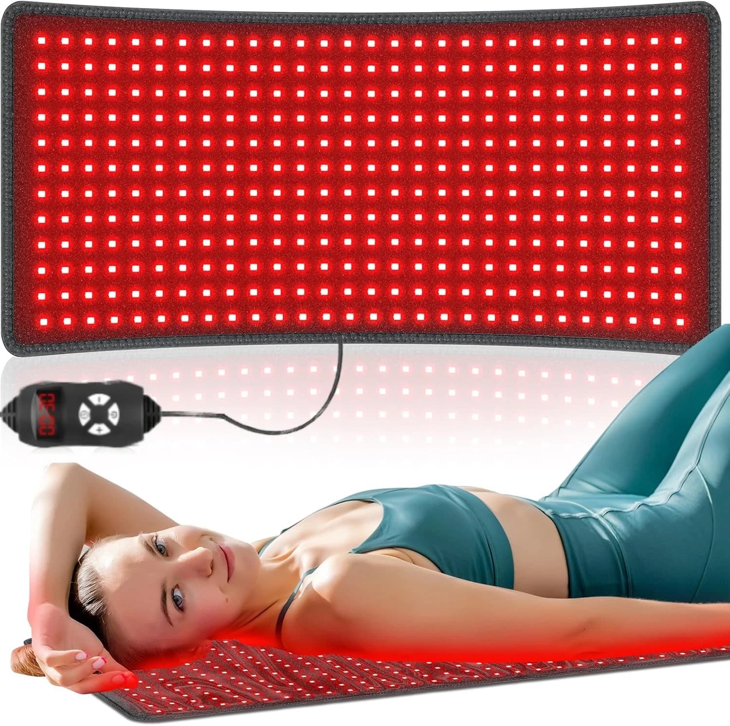 Wearable Red Light Therapy Pad with 660nm & 850nm Infrared