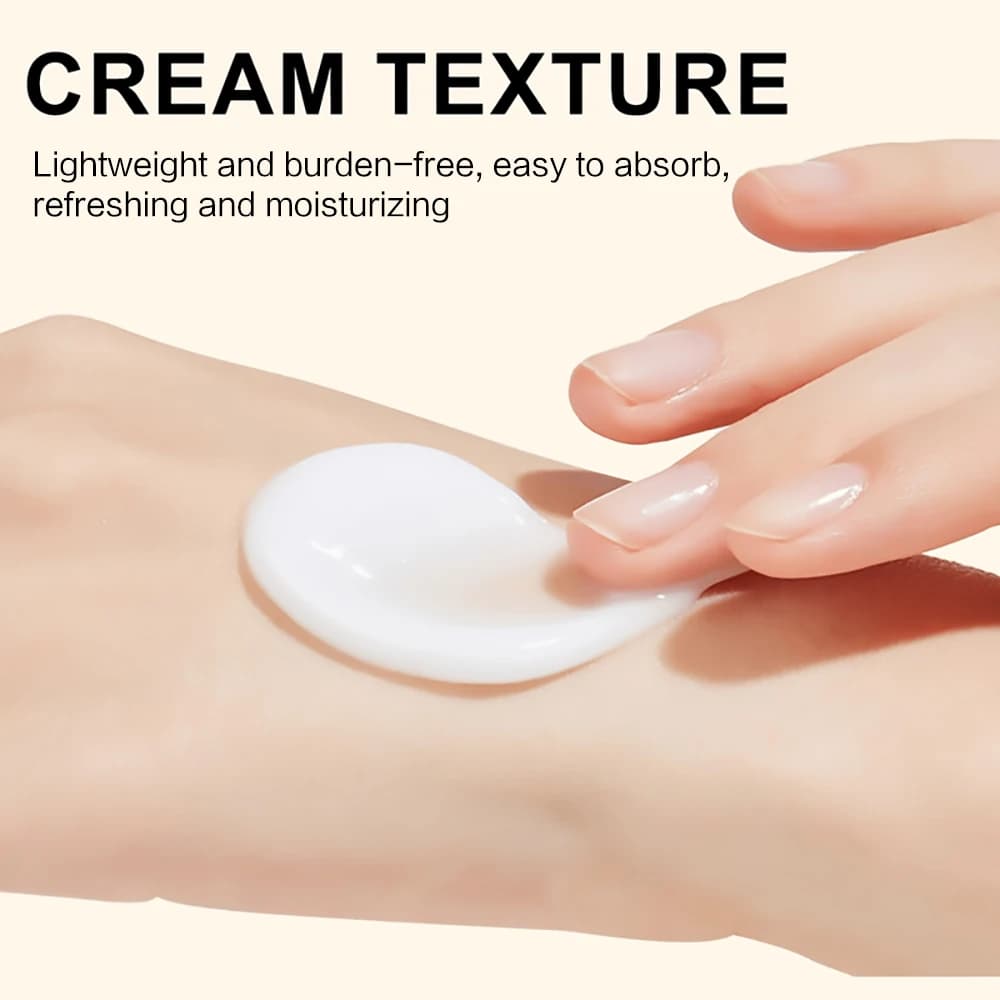 Collagen moisturizing cream with kojic and hyaluronic acids — image 3