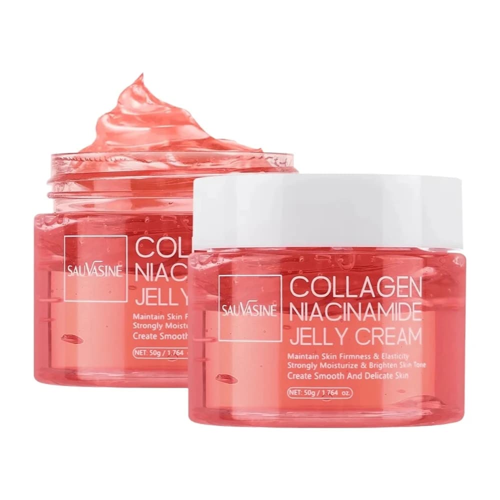 collagen jelly cream with niacinamide in a jar — image 1
