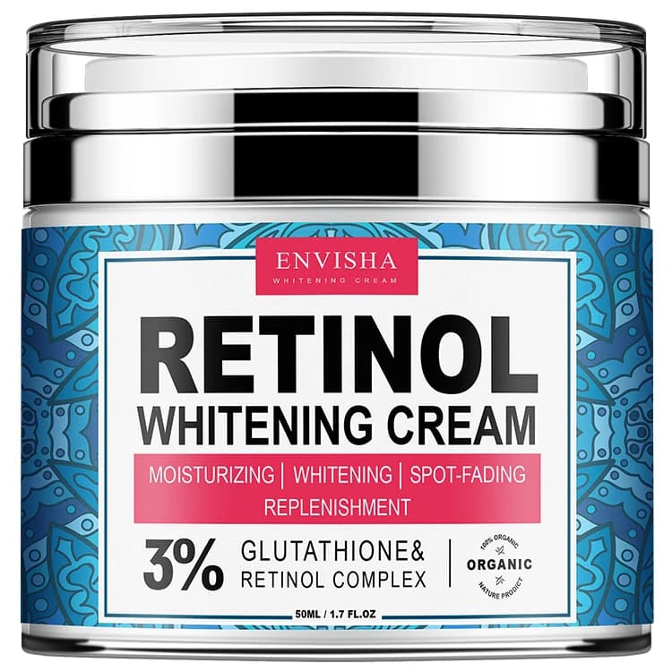 Envisha retinol collagen face cream tube — image 8