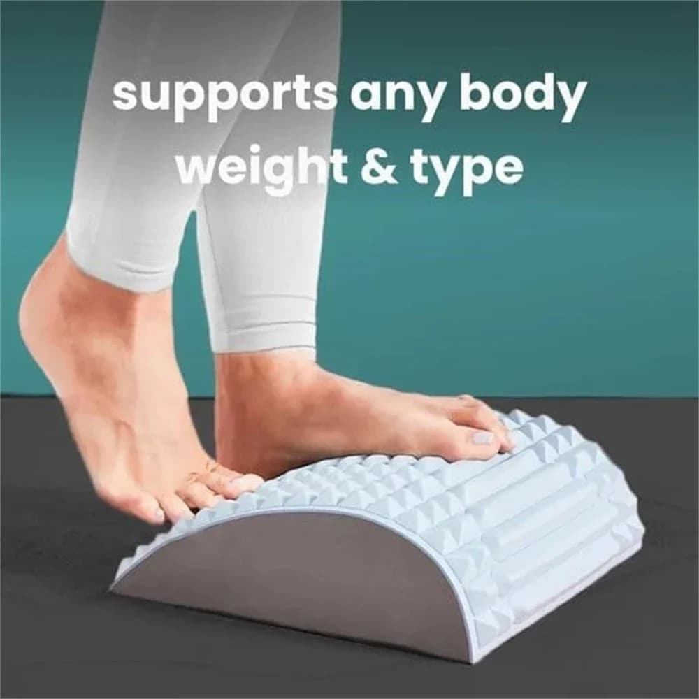 Back stretcher pillow supporting neck, waist and lumbar — image 4