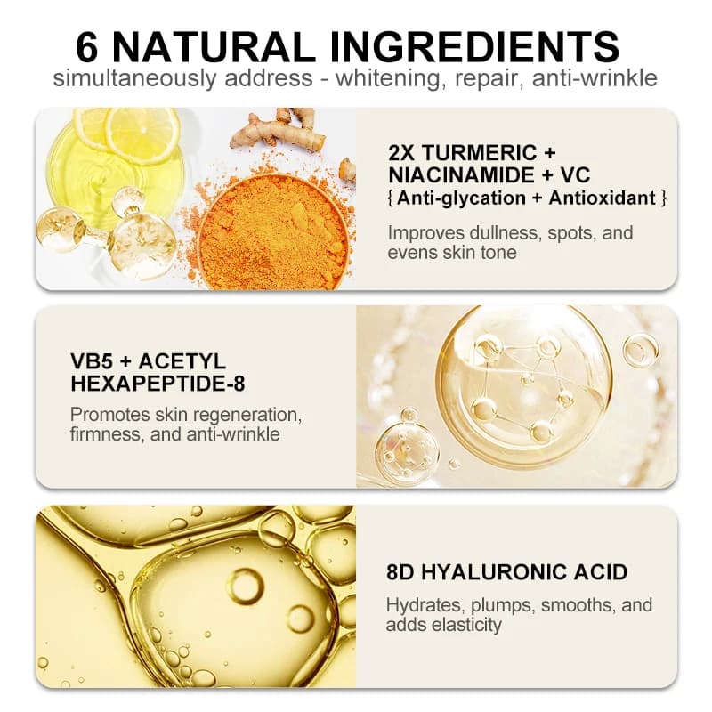 niacinamide vitamin c brightening serum bottle — image 5