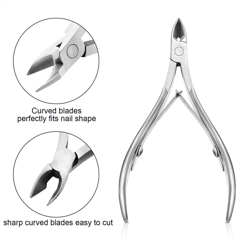 cuticle cutter and nail nippers set — image 4
