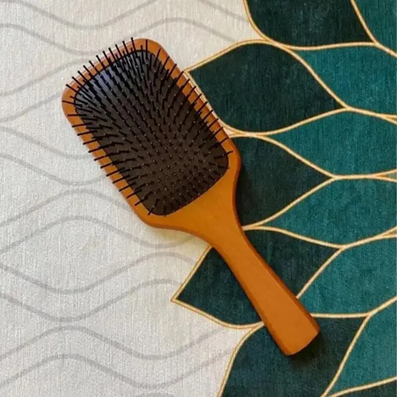 wooden scalp massage comb — image 6
