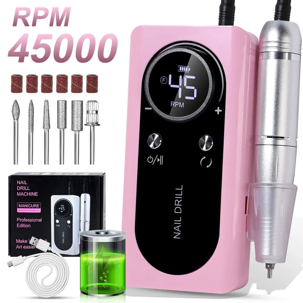 Rechargeable electric nail file with high‑speed motor — image 7