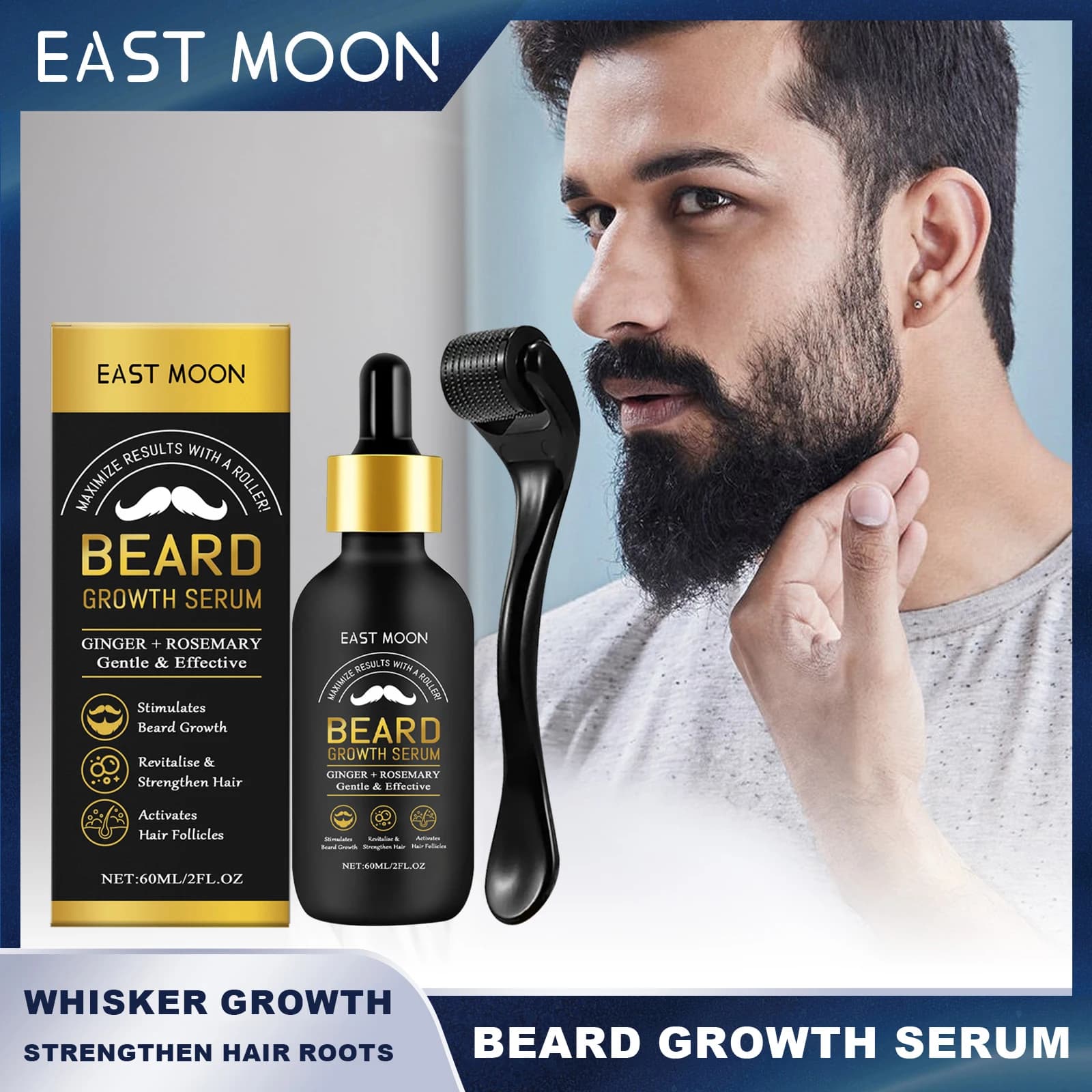 beard growth serum set — image 1