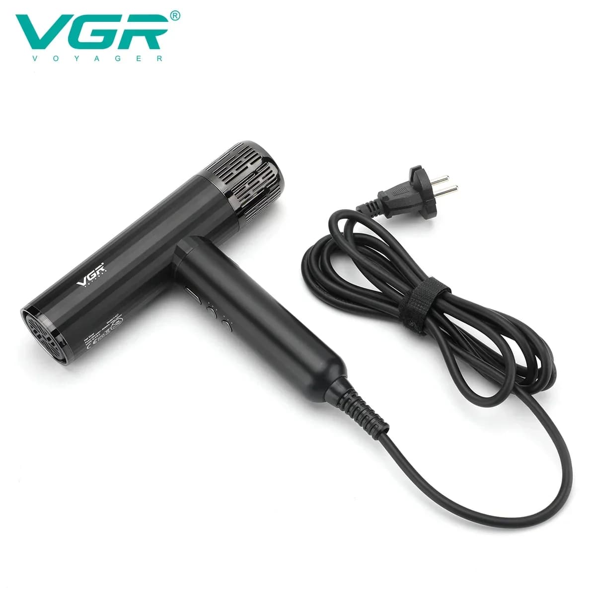 VGR Hair Dryer Professional Air Blower Brushless Motor Hair — image 7