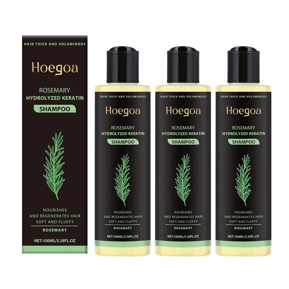 Rosemary hair growth shampoo bottle with hydrolyzed keratin — image 7