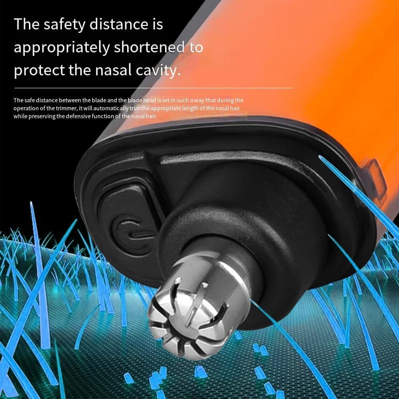 portable mini nose and ear hair trimmer — image 4