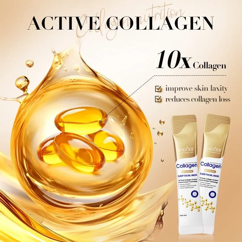 SADOER collagen sleeping facial mask sheet — image 6