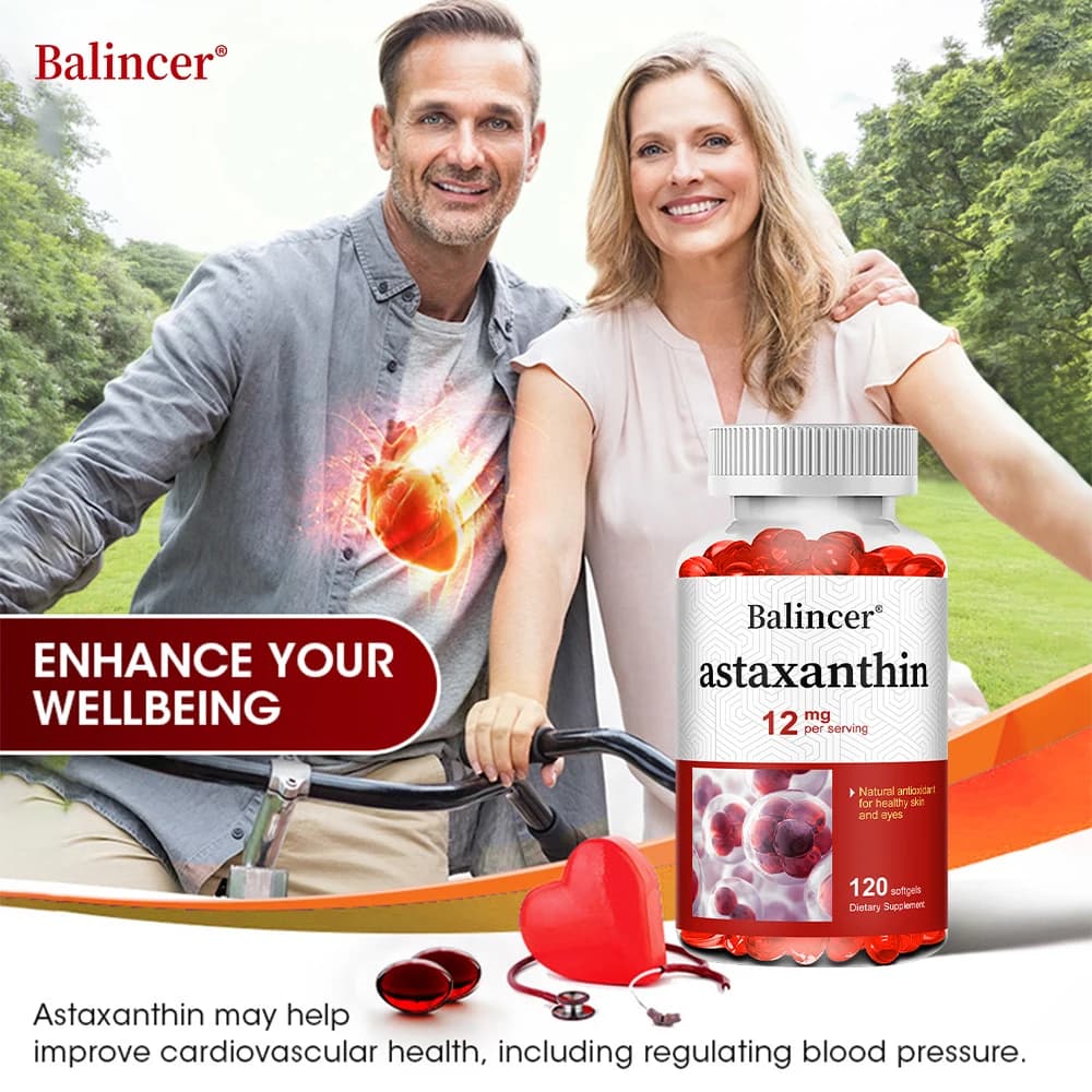 bottle of natural astaxanthin 12 mg capsules — image 4