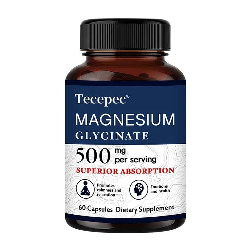 bottle of magnesium glycinate capsules — image 7