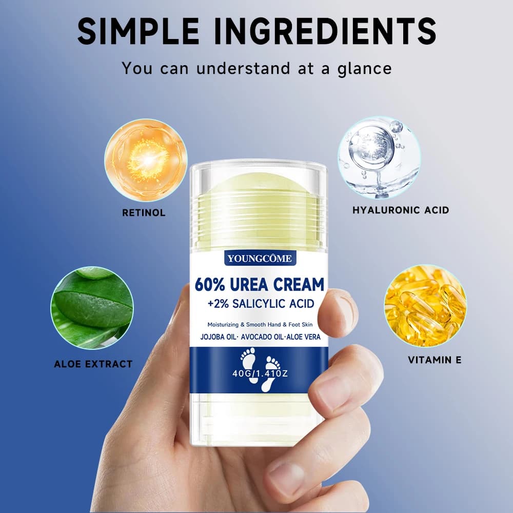 Foot cream tube with 42% urea and 2% salicylic acid — image 4