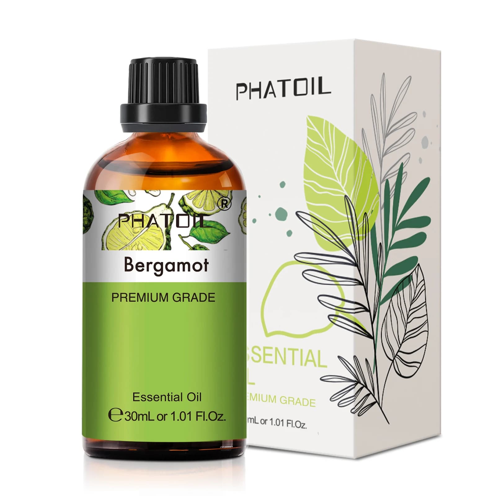 lavender and eucalyptus essential oil bottle — image 4