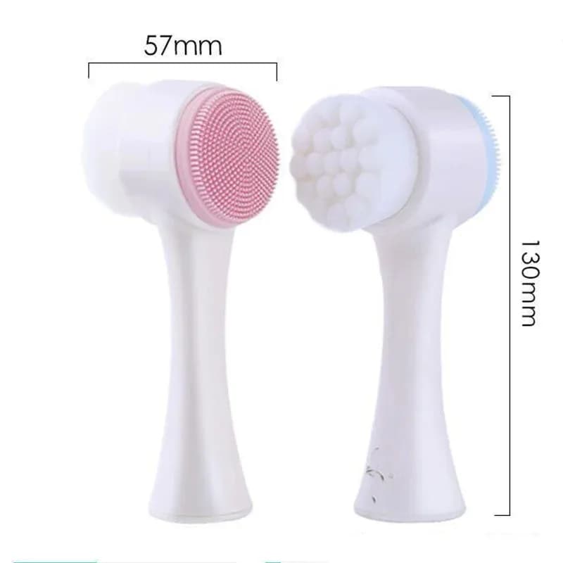 double-sided silicone facial cleansing brush — image 6