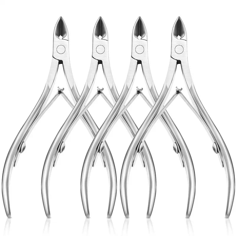 cuticle cutter and nail nippers set — image 2