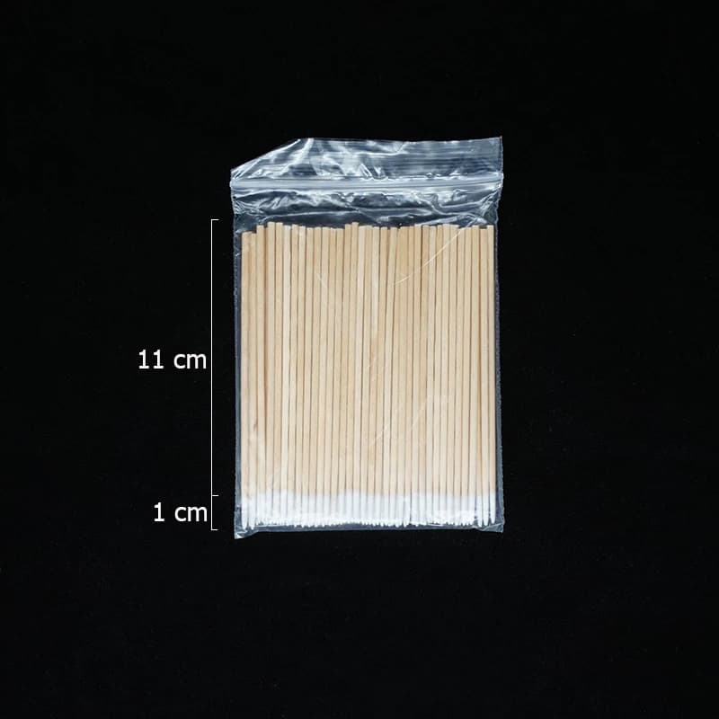 wooden cotton swabs for nail polish removal — image 5
