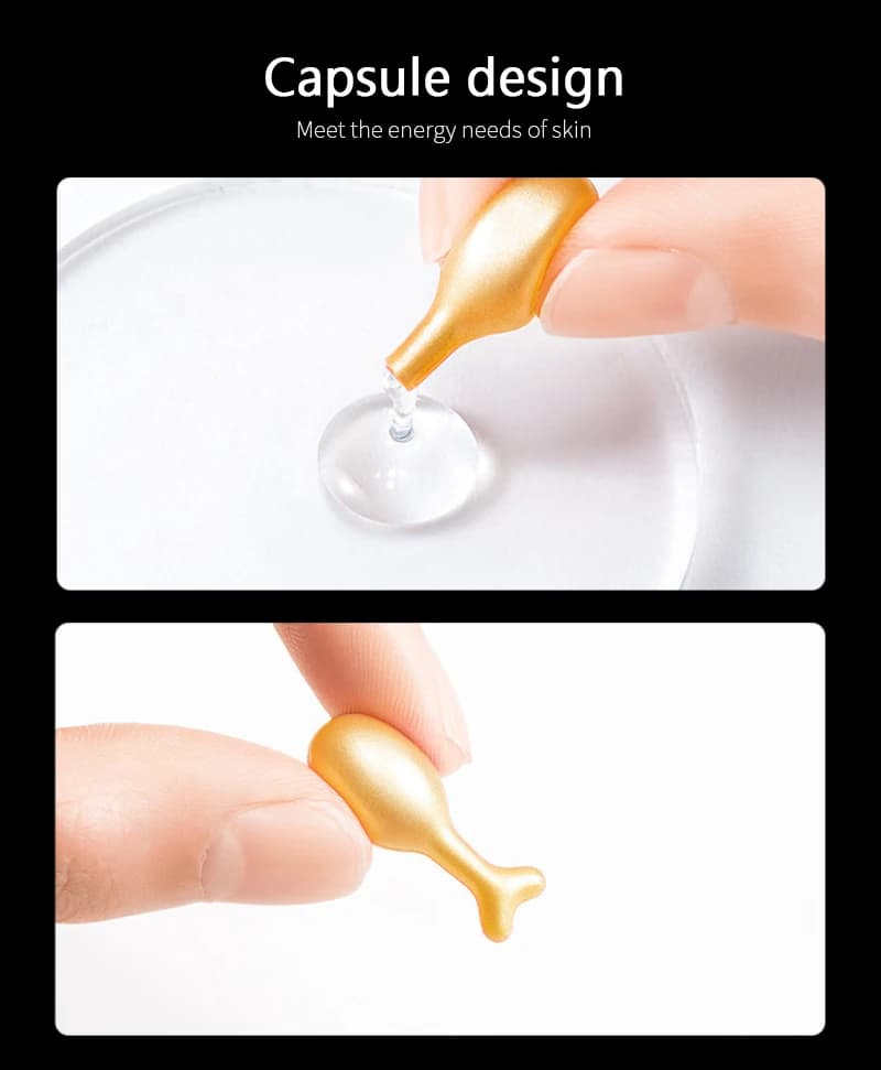 Collagen face care capsules in a bottle — image 5