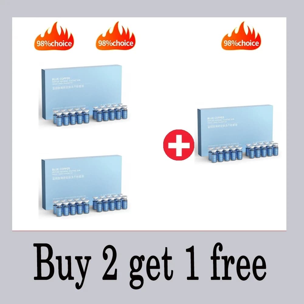 blue copper peptide freeze‑dried powder sachets — image 8