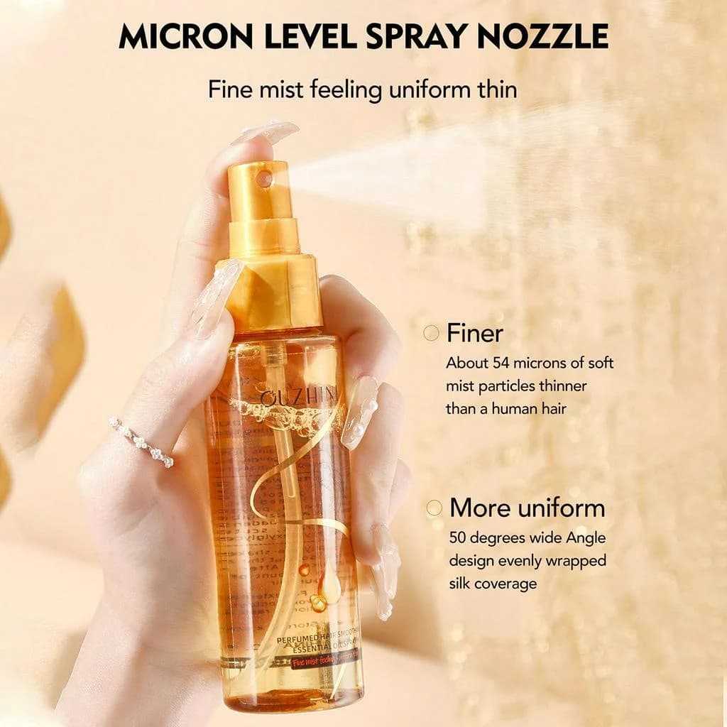 bottle of nourishing hair essential oil spray — image 5