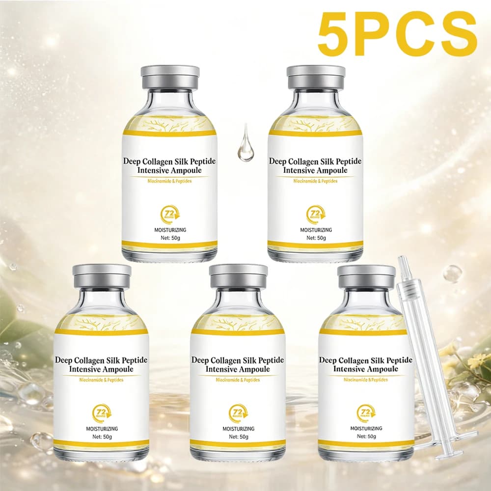 bottle of deep collagen silk peptide face lift serum — image 1